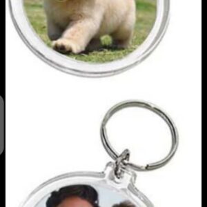 Customized pic keychain